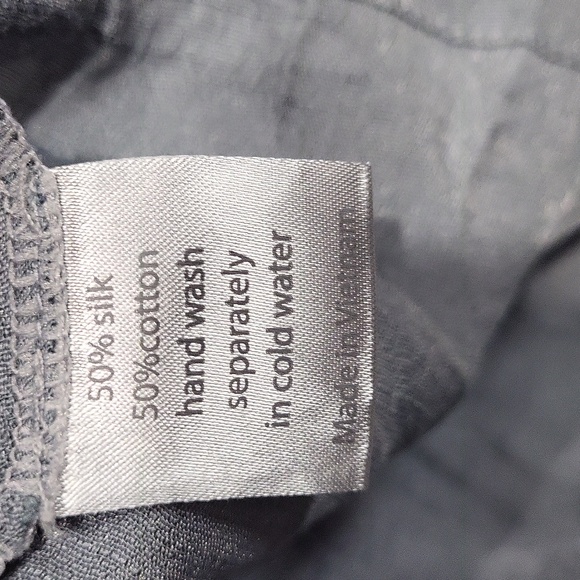 Gaya pretty gray top. Silk blend - Picture 4 of 5